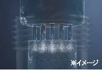 スパイラルキャビテーション構造イメージ